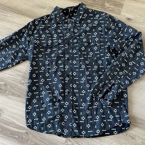 Men’s Shouthouse Button Down L/S Shirt- M